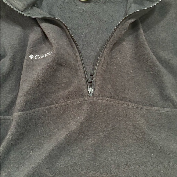 Columbia Charcoal Fleece Half-Zip Pullover - Picture 4 of 5